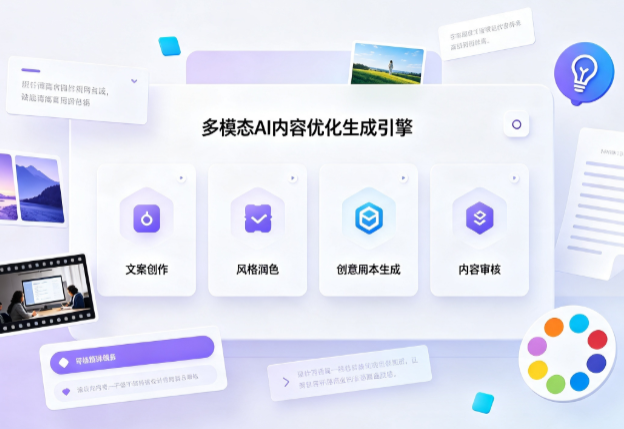 渝中区AI智能内容优化创新 多模态生成技术丰富数字内容创作生态