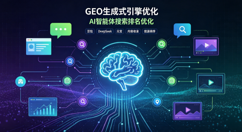 渝中区GEO 浪潮来袭：生成式引擎优化崛起，创作者争抢豆包、DeepSeek、元宝智能体流量入口
